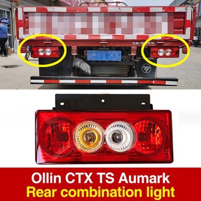 Lumière arrière de camion pour camions chinois Toutes les pièces détachées de fabrication de plastique pour camions
