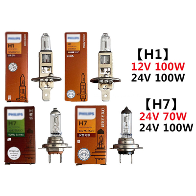 Modèle de camion Foton Aumark Full Car Floodlight H1 H3 H4 H7 12V 24V lampe halogène automatique