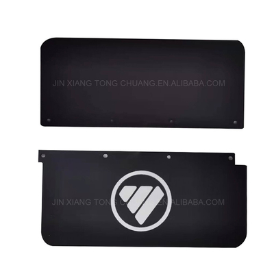 Foton Aumark Truck Wheel Block Mud Plate Fenders/Flaps en plastique pour camions à roues avec logo