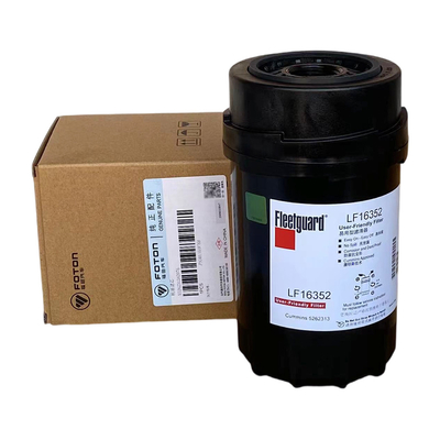 Filtres à huile moteur Foton Ollin Aumark LF16352 5262313 pour le moteur et l'efficacité ISF3.8