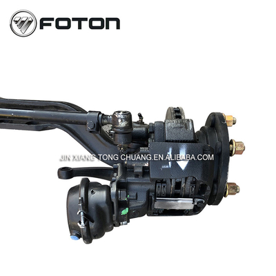 Montage de l'essieu avant en métal noir pour le camion Foton Aumark 3.8 et robuste