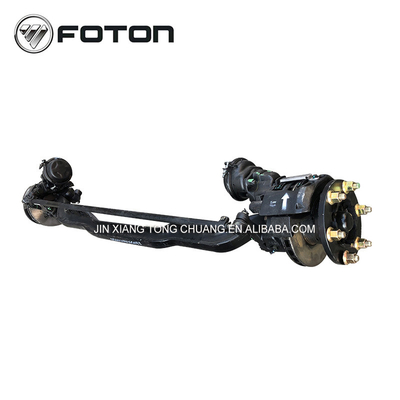 Montage de l'essieu avant en métal noir pour le camion Foton Aumark 3.8 et robuste