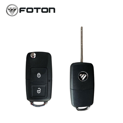 Clé de voiture de camion Foton Aumak pour 2005- Année voiture d'origine en noir
