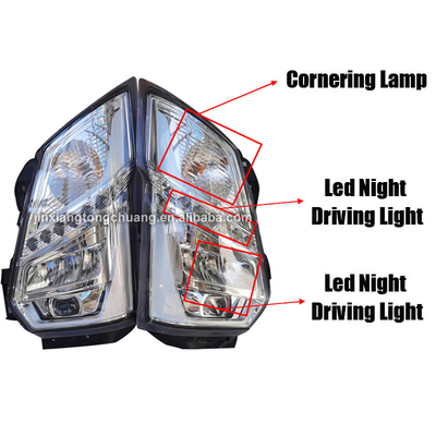 Année 2005- Lumière phares pour le design moderne photon aumark camion en noir transparent
