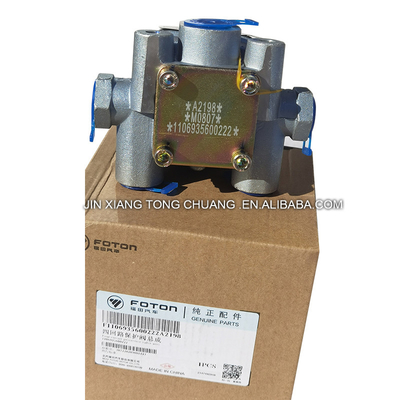 Valve de protection à quatre circuits 1106935600222 pour les pièces originales de camions automobiles Foton Aumark