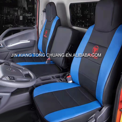 Série de camions lourds de taille moyenne couverture de siège de cabine imperméable en cuir complet pour Foton Aumark