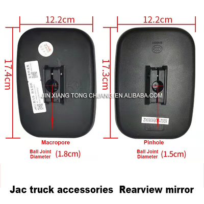 Le modèle le plus vendu de camion Foton Aumark Rétroviseur arrière Rétroviseur latéral 0,5 kg