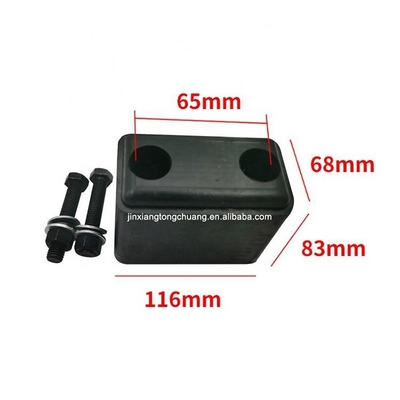 Bambour en caoutchouc personnalisé pour la protection de la porte arrière du camion