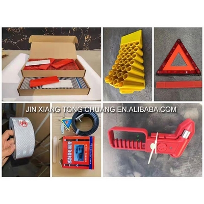 Modèles applicables série de camions entiers autocollants réfléchissants rouges pour camions Foton Aumark