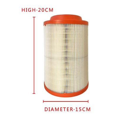 Kangling X5x6 1520 Filtre à air Fabriqué pour les pièces de moteur de camions Cummins Blanc Taille standard