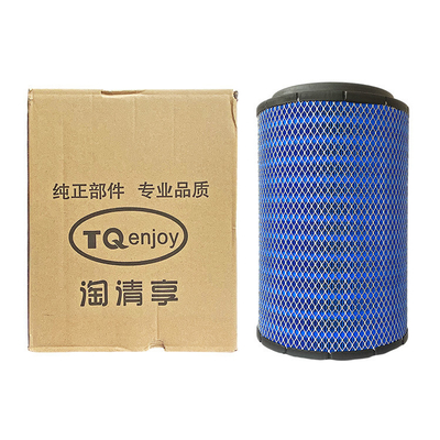 Papier à filtre bleu et élément de filtre à air compétitif Foton Aumark Truck Diesel K2841Pu