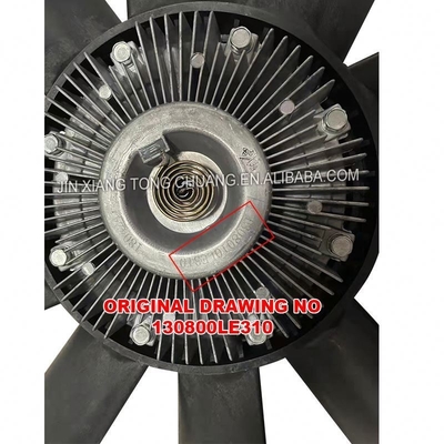 Parties de camions Foton Aumark compétitifs Ventilateur de refroidissement du moteur visqueux Embrayage d'huile de silicone