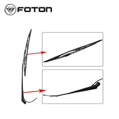 Équipement automobile en caoutchouc Foton Aumark Truck Wiper pour les pièces de rechange de camions en ligne