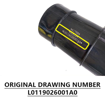 2002-2016 Foton Tube rectificateur d'admission de raccordement automobile pour tuyau d'air du moteur L0119026001A0