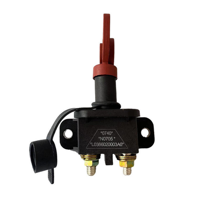 Commutateur de puissance rotatif de Foton Steel, batterie de voiture, déconnectez avec clé amovible et coupez la fonction Kill