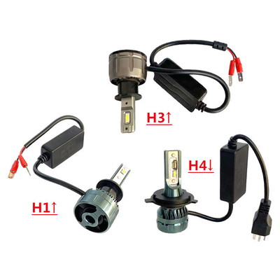 12V phare LED de voiture H3H1H4 pour photon Alpha intégré projecteur de lampe à proximité et à distance
