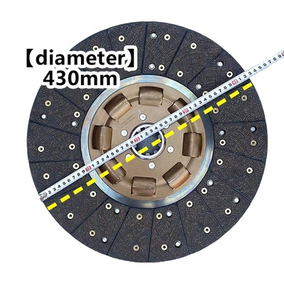 K5 Plaque de pression de l'embrayage des véhicules lourds 430 mm pour les modèles WG9921161100 et WG9725160390