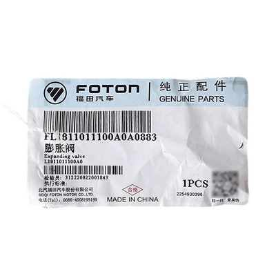 Numéro de série OE L1811011100A0 Vanne d'expansion pour moteur 2,4 Fukuda Omac S3 S5 Ohling CTS